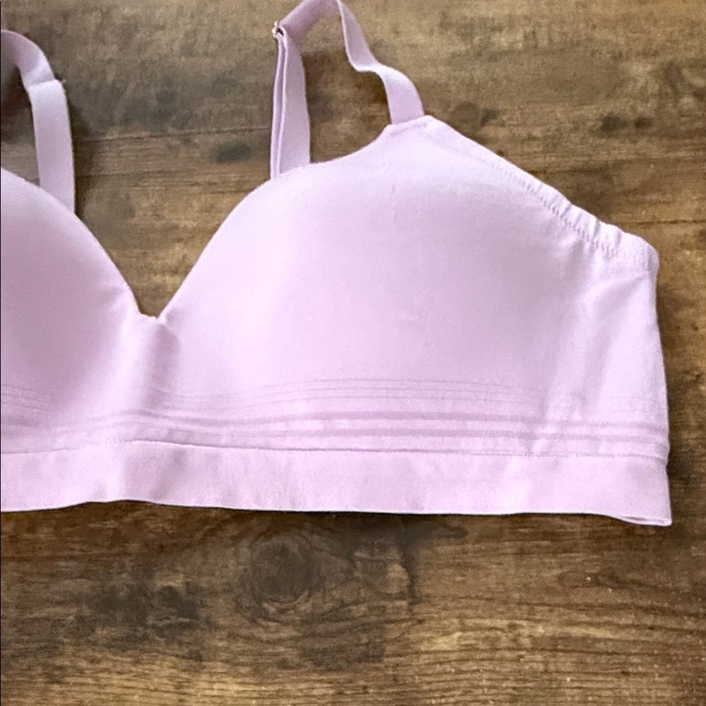 Light Purple Wireless Comfort Bra - Women Intimates - Picture 2 of 8